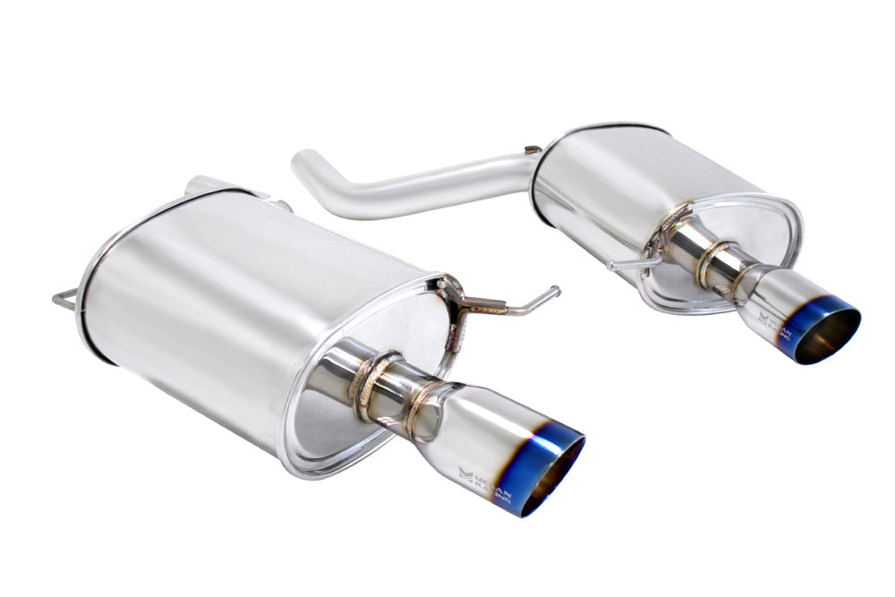Megan Racing BMW F10 11-13 550i 528i Blue Tips Axle Back Exhaust