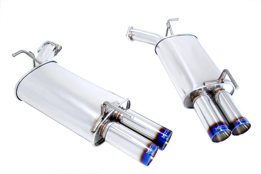 Megan Racing 05-10 Infiniti M35/M45 Burnt Rolled Tip AxleBack Exhaust
