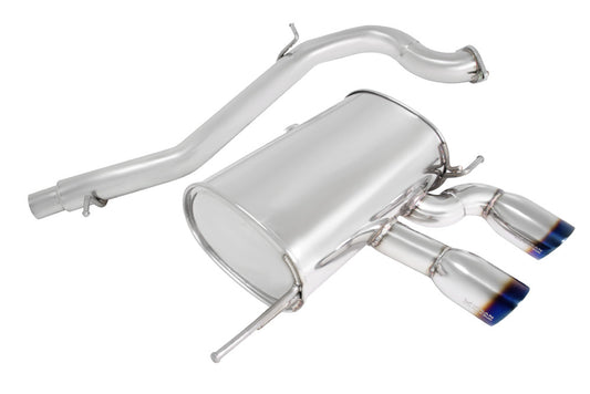 Megan Racing VW Golf R 2.0 Turbo 12-14 Burnt Roll Tips CatBack Exhaust