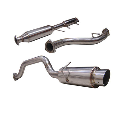 Tsudo Fireball JDM Catback Exhaust for 2004-08 Mazda3 2.3L 2.0L Sedan