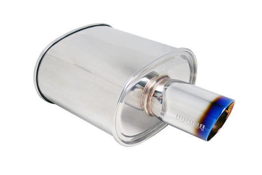 Megan M-VO-T Oval Universal exhaust Blue Tips