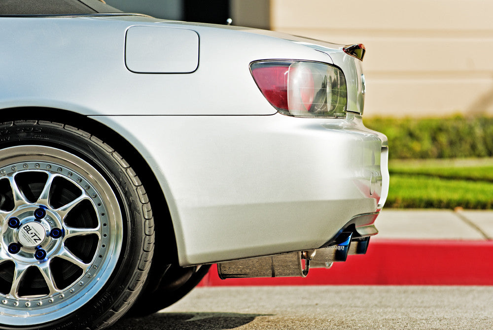 Megan M-VO Oval Universal muffler on S2k