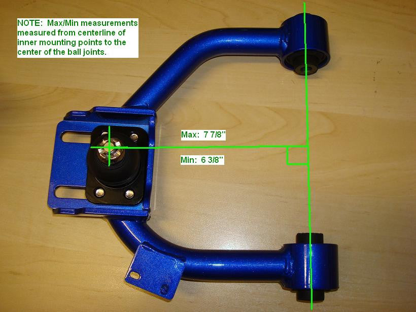 Megan Racing Accord 03-07 Camber Arms