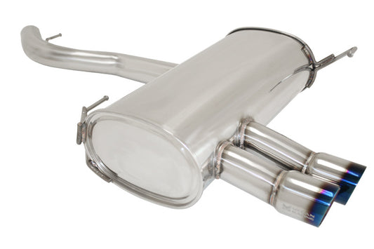 Megan Racing BMW 07-11 E90/E92 328i/328ix Burnt Rolls Tips Axle Back