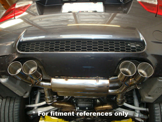 Megan Racing BMW E90 M3 2009 Axle-Back Exhaust