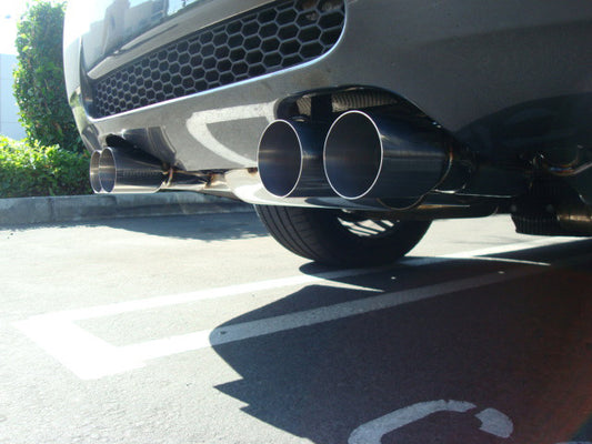 Megan Racing BMW E90 M3 2009 Axle-Back Exhaust Black