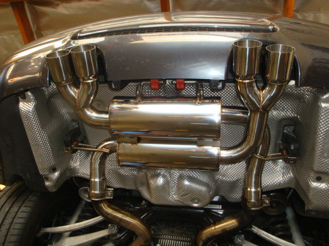 Megan Racing BMW E90 M3 2010 Axle-Back Exhaust Black