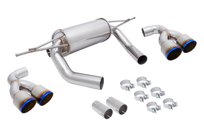 Megan Racing BMW M4 F82 2015–2019 Burnt Tip Axle-Back Exhaust