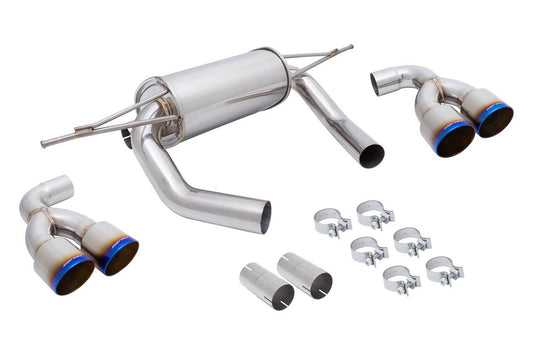 Megan Racing BMW M4 F82 2015–2019 Burnt Tip Axle-Back Exhaust