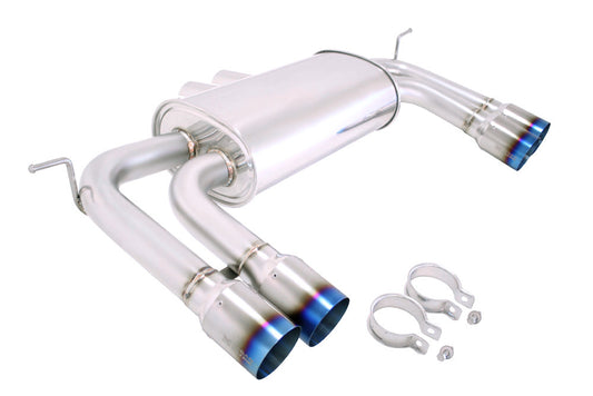 Megan Racing BMW X5 10-13 Axle Back Burnt Tips Exhaust MR-ABE-BX5M-VO