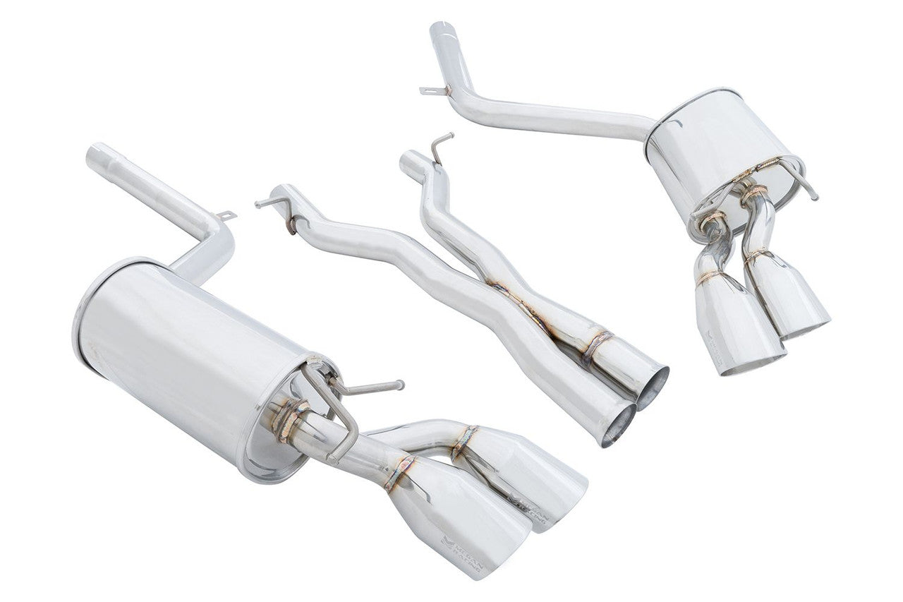 Megan Racing Benz C63 AMG 12-15 Axle-Back Exhaust