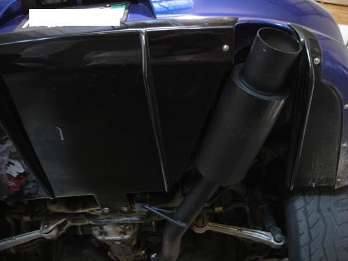 Megan Racing EVO9 OE-RS Black CatBack Exhaust
