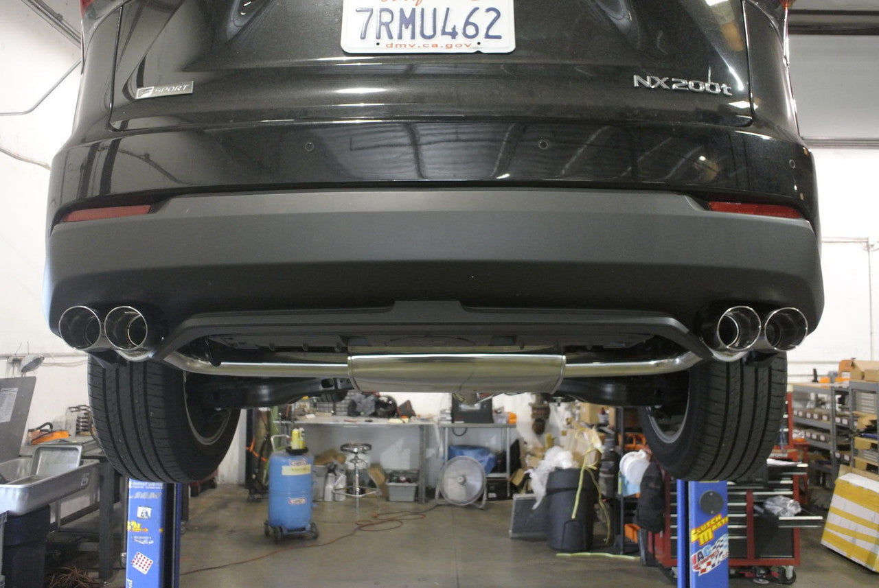 Megan Racing Lexus NX200T 2016 Axle-Back Exhaust