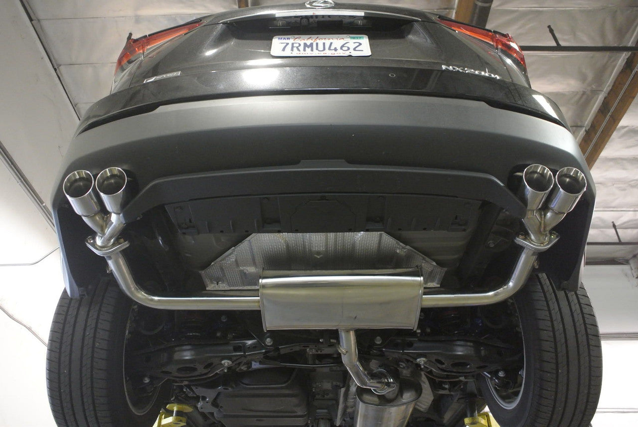 Megan Racing Lexus NX200T 2017 Axle-Back Exhaust