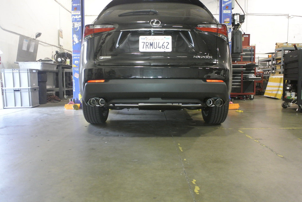 Megan Racing Lexus NX200T 2020 Axle-Back Exhaust