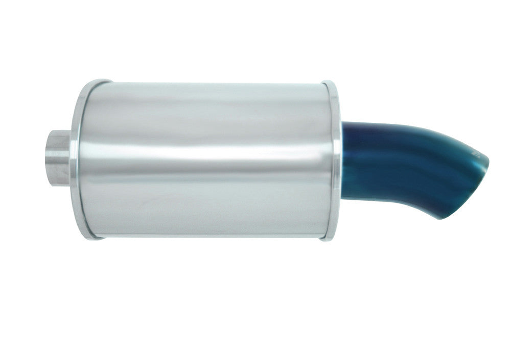 Megan Racing M-FG-2 Oval Universal Muffler Blue Tip MR-MU-MFG-2
