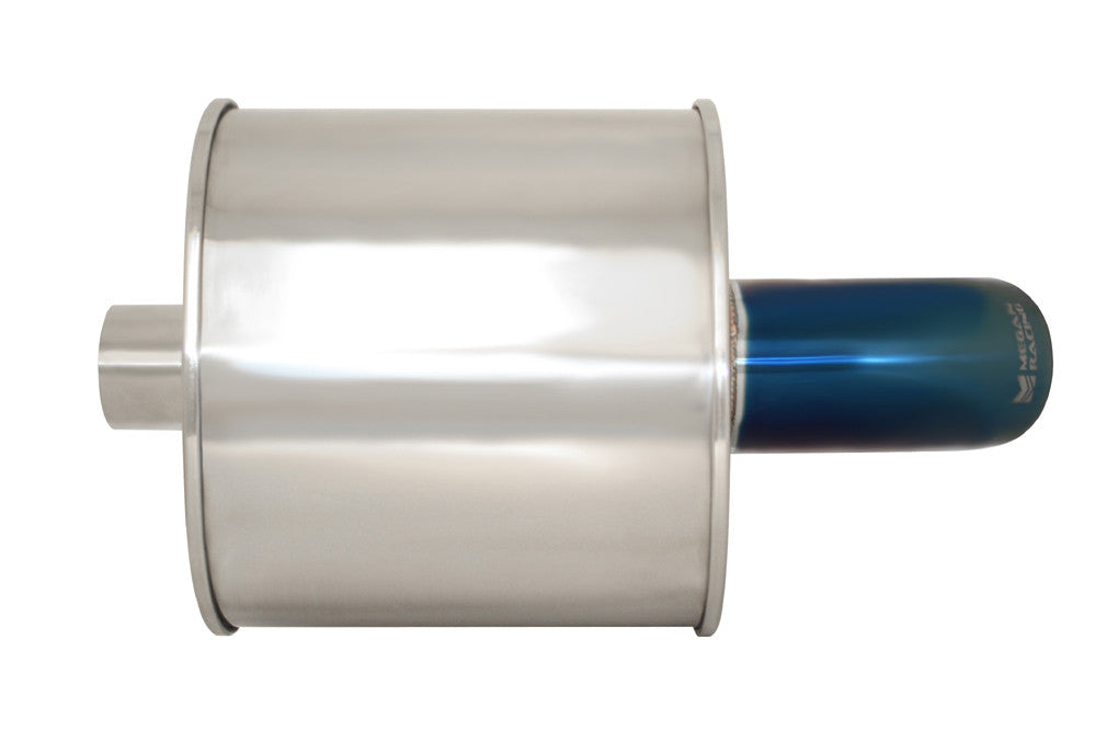Megan Racing M-FG-2 Oval Universal exhaust Blue Tip