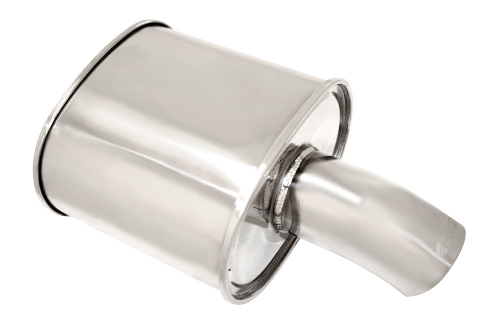 Megan Racing M-FG Oval Universal Muffler Curved Tip MR-MU-MFG
