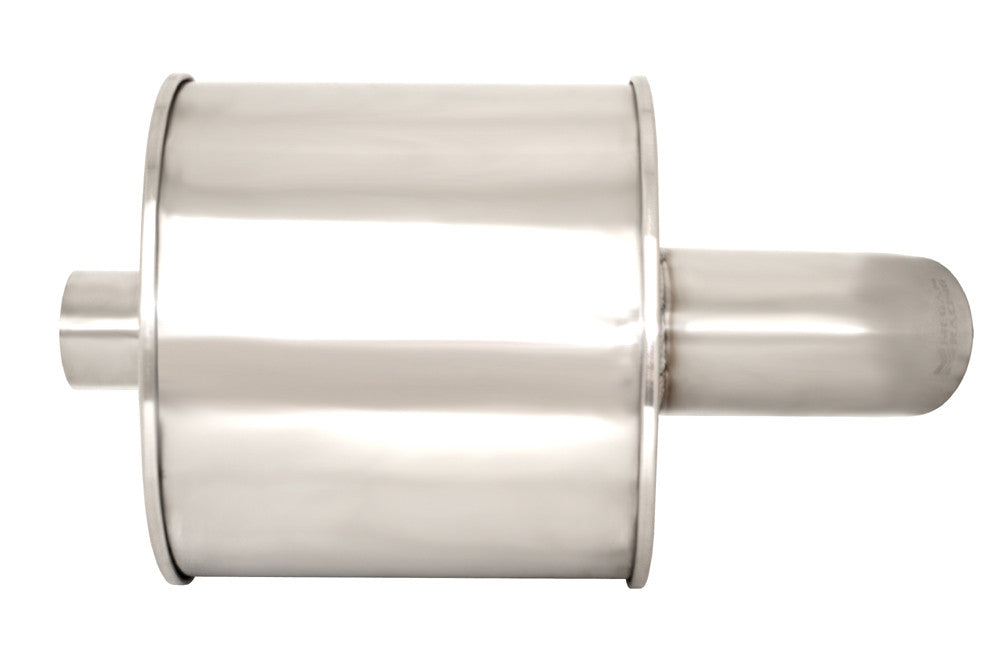 Megan Racing M-FG SINGLE Curved Tip Universal Muffler