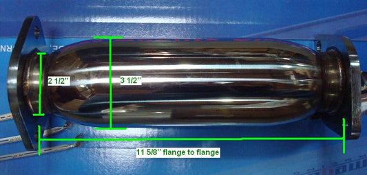 Megan Racing Nissan Sentra 1992  2.0l Test Pipe