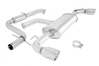 Megan VW Golf GTI MK6 2010-2013 SS Roll Tips Catback Exhaust