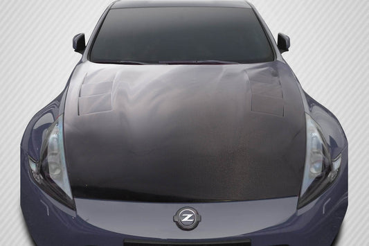 2009-2020 Nissan 370Z Z34 Carbon Creations TS-1 Hood - 1 Piece