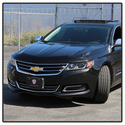 Spyder Chevy Impala 14-19 Projector Headlights installed Black