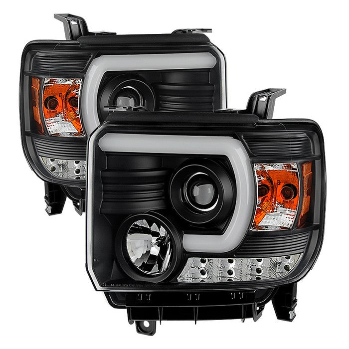 2015 2500HD 3500 HD black projector headlights