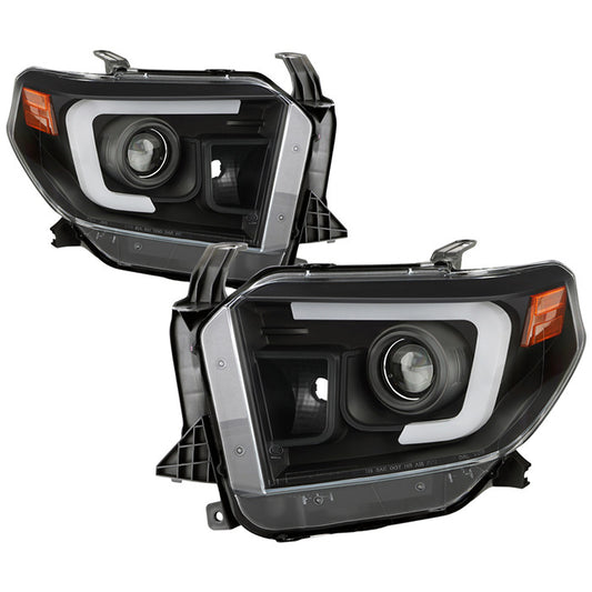 Apex Toyota Tundra 14-21 LED Bar Projector Headlights Black (PRO-YD-TTU14AP-BK)