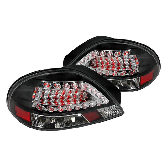 Spec-D 99-05 Pontiac Grand Am Led Tail Lights Black (LT-GAM99JMLED-KS)