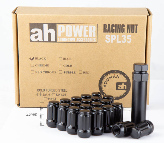 Aodhan Spline Lug nuts Set - Conical Seat 12x1.5mm