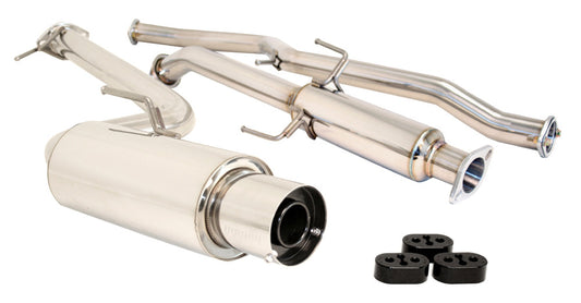 Scion tC 2011-16 Drift Spec Polish Tip CatBack Exhaust 