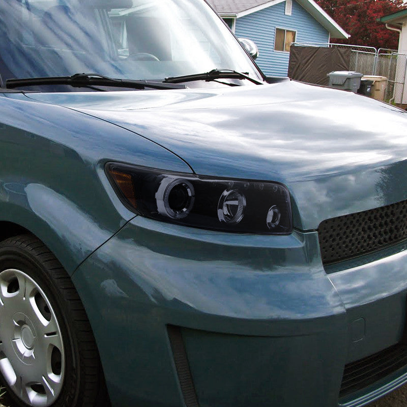 Halo Projector Headlights W/ Led Installed Scion Xb