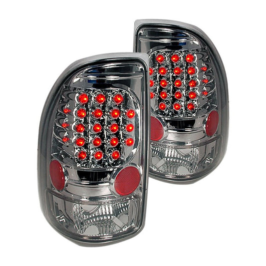 Spec-D 97-04 Dodge Dakota Led Tail Lights Smoke (LT-DAK97GLED-KS)