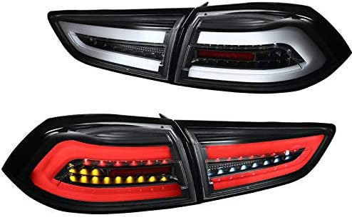 Spec-D Mitsubishi Lancer EVO Full LED Rear Tail Brake Lights