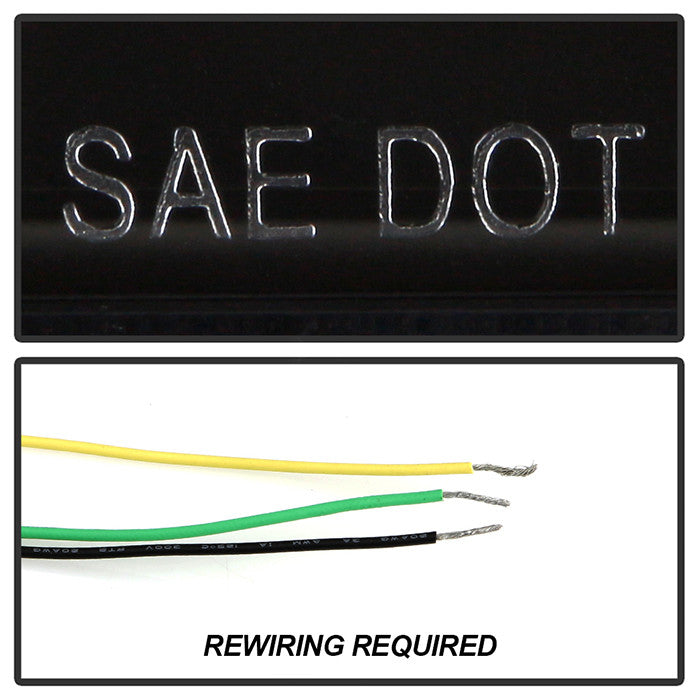 Spyder Apex Chevy Camaro 2010-2013 Halogen Headlights Sequential Signal Lights black