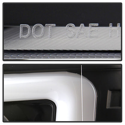 Spyder Apex Ford F150 13-14 Xenon Model Light Bar Projector Headlights Sequential Signal Black