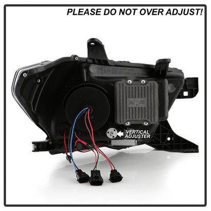 Spyder Apex Toyota Tacoma 2016-2022 OE halogen Sequential LED Signal DRL Chrome adjust
