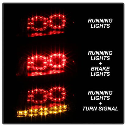 ALT-YD-ATT99-LED-BK Audi 00-06 TT running light brake lights on showing