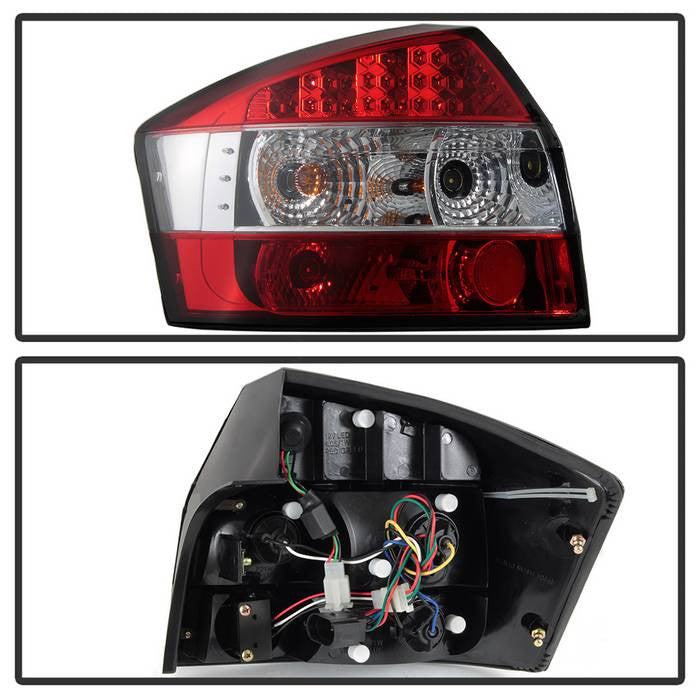 Spyder Audi 02-05 A4 LED taillights red