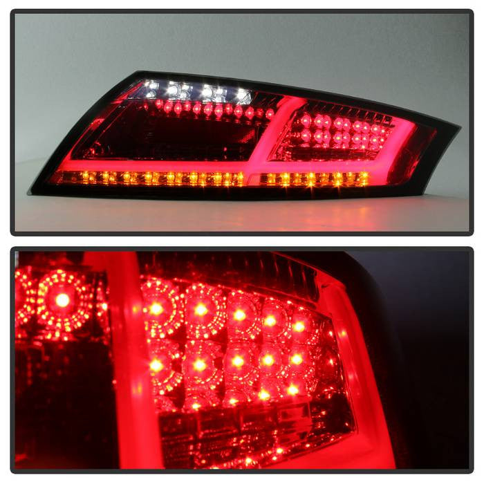 Spyder Audi 2008-14 TT LED tail lights smoke