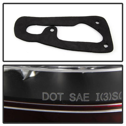 Spyder BMW 00-06 X5 E53 LED tail lights black