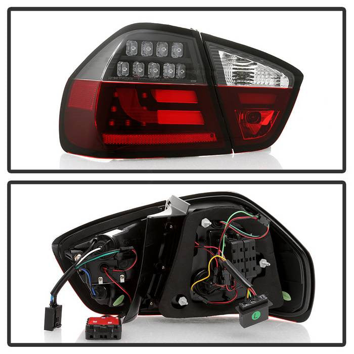 ALT-YD-BE9006-LBLED-G2-BK BMW 06-08 3-Series E90 backside or back panel of light housing