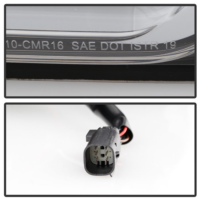 Spyder Chevy Camaro 16-18 (Do Not Fit Halogen Model) LED Tail Lights Black ALT-YD-CCAM16LED-SEQ-BK main image 0