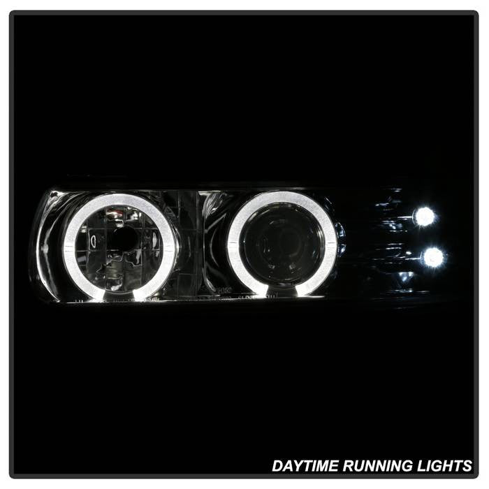 Spyder Chevy Silverado 1500 2500 99-02 3500 01-02 Suburban 1500 2500 00-06 Tahoe 00-06 Projector Halo LED Headlights Chrome installed.jpg