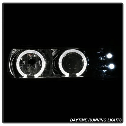 Spyder Chevy Silverado 1500 2500 99-02 3500 01-02 Suburban 1500 2500 00-06 Tahoe 00-06 Projector Halo LED Headlights Chrome installed.jpg