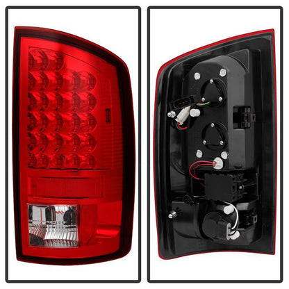 Spyder Dodge 2007-09 Ram 1500 2500 3500 LED tail lights red