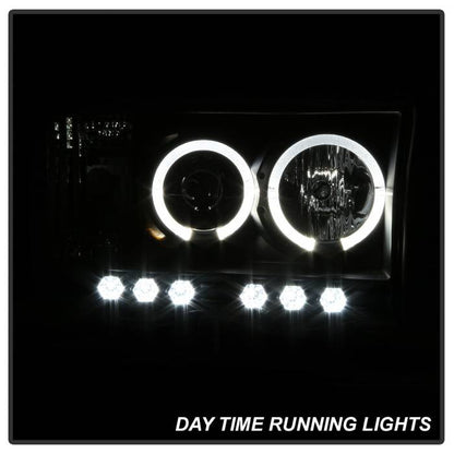 Dodge Ram 1500 2500 3500 03-05 Halo Pro Headlights  daytime running lights