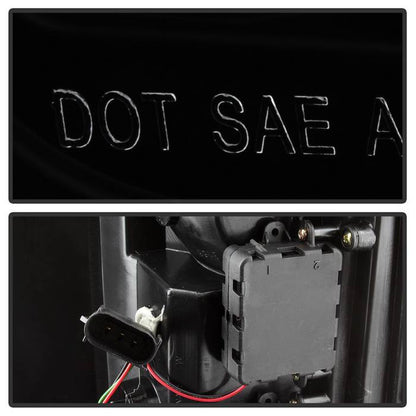 Spyder Ford 15-17 F150 LED bar taillights smoke -no blind spot