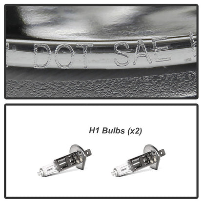 Spyder 07-13 Ford Expedition Projector Headlights Light Tube DRL Chrome